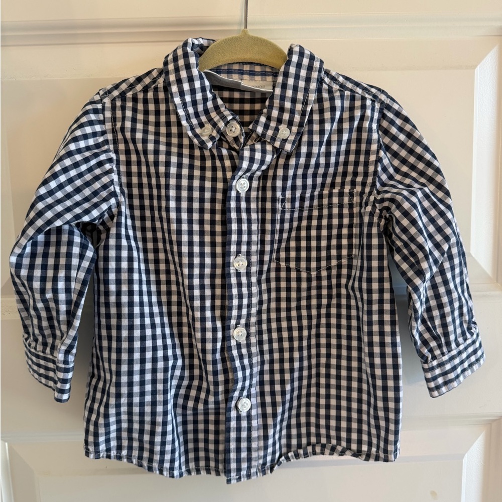 Boys Button Down Shirt - size 18mon